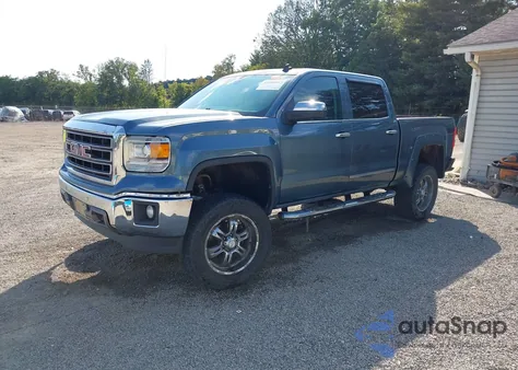 2014 GMC Sierra 1500 Slt из США, поврежденный, VIN 3GTU2VEC7EG476244